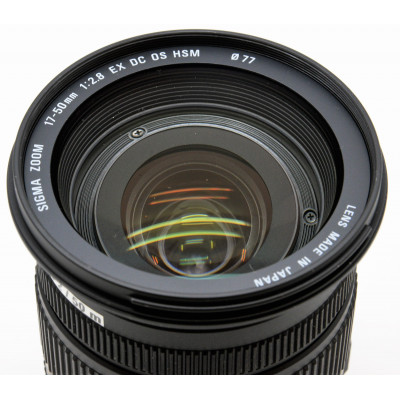 OBJETIVO SIGMA 17-50MM F2.8 EX DC OS HSM