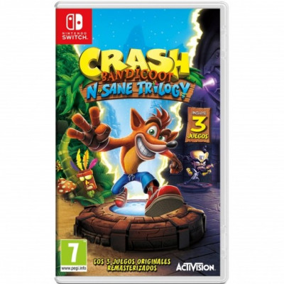 VIDEOJUEGO NINTENDO SWITCH CRASH BANDICOOT N SANE TRILOGY