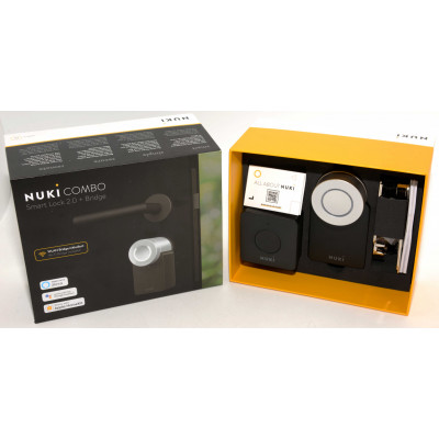CERRADURA DE PUERTA INTELIGENTE NUKI COMBO