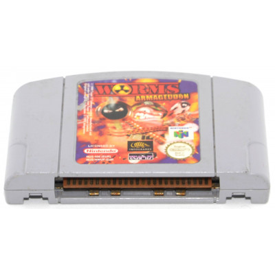 WORMS ARMAGEDDON N64 CARTUCHO
