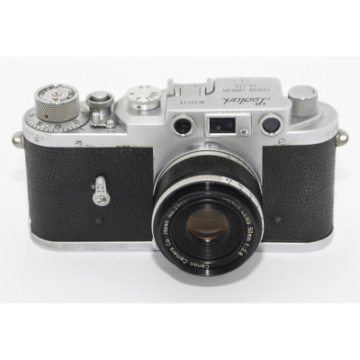 CAMARA TELEMÉTRICA LEOTAX K + CANON 50MM 2.8 (COPIA LEICA)