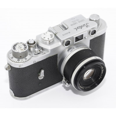 CAMARA TELEMÉTRICA LEOTAX K + CANON 50MM 2.8 (COPIA LEICA)