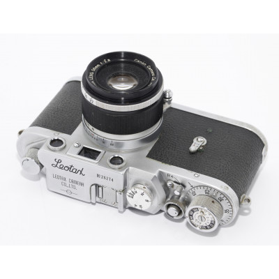 CAMARA TELEMÉTRICA LEOTAX K + CANON 50MM 2.8 (COPIA LEICA)