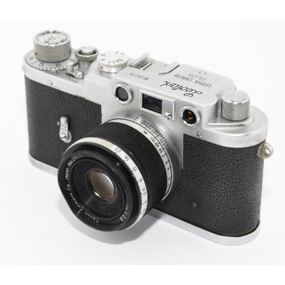 CAMARA TELEMÉTRICA LEOTAX K + CANON 50MM 2.8 (COPIA LEICA)