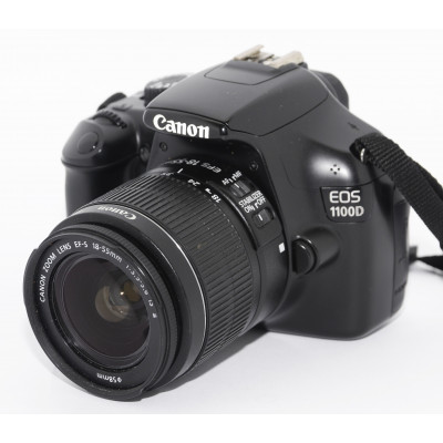 CÁMARA RÉFLEX DIGITAL CANON EOS 1100D + 18-55