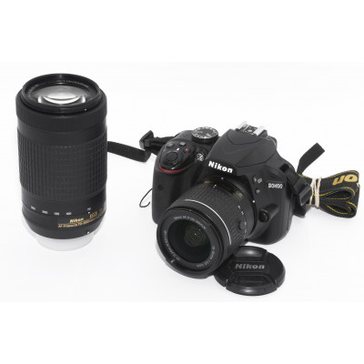 NIKON D3400 + 18-55 + 70-300