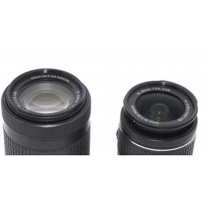 NIKON D3400 + 18-55 + 70-300