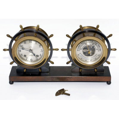 RELOJ NEGUS NEW YORK & BAROMETRO CHELSEA