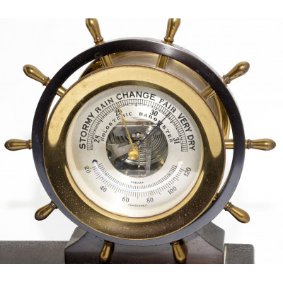 RELOJ NEGUS NEW YORK & BAROMETRO CHELSEA