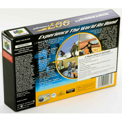 VIDEOJUEGO NINTENDO 64 007 EL MUNDO NUNCA ES SUFICIENTE