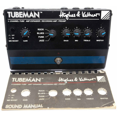 PEDAL PREAMPLIFICADOR HUGHES AND KETTNER TUBEMAN MK1