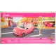 FIGURA BARBIE CON SU COCHE FIAT 500