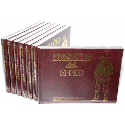 COLECCIÓN LIBROS HAZAÑAS DEL OESTE