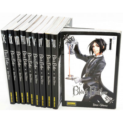MANGA BLACK BUTLER TOMOS 1-10