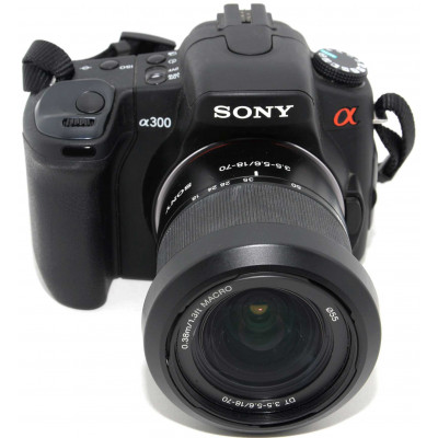 CÁMARA REFLEX SONY ALPHA A300 + SONY 18-50