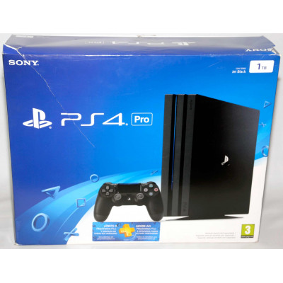 CONSOLA PS4 PRO 1TB CON MANDO Y CAJA