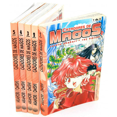 MANGA COMPLETO CAZADORES DE MAGOS 1
