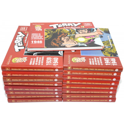 TERRY Y LOS PIRATAS COLECCIÓN COMPLETA 16 TOMOS +  ESPECIAL