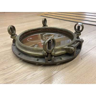 OJO DE BUEY ESPEJO CON LETRA GRABADA