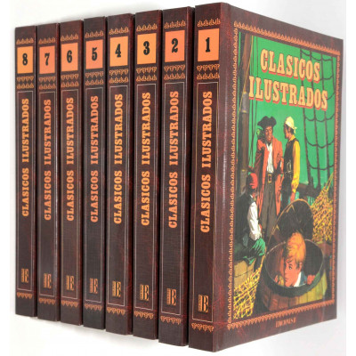 COLECCIÓN TOMOS COMIC CLASICOS ILUSTRADOS 15 TOMOS