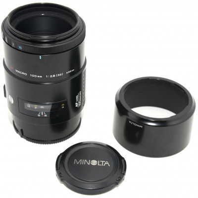 OBJETIVO MINOLTA 100MM 2.8 AF MACRO PARA SONY A