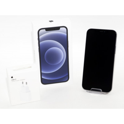 IPHONE 12 128GB NEGRO CON CARGADOR