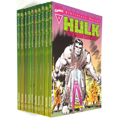 CÓMICS BIBLIOTECA MARVEL: HULK 10 TOMOS