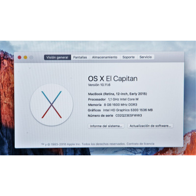 Macbook Pro Retina 13 A1502 i5 a 2.4 GHz