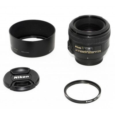 OBJETIVO AF-S NIKKOR 50MM 1.4 G PARA NIKON