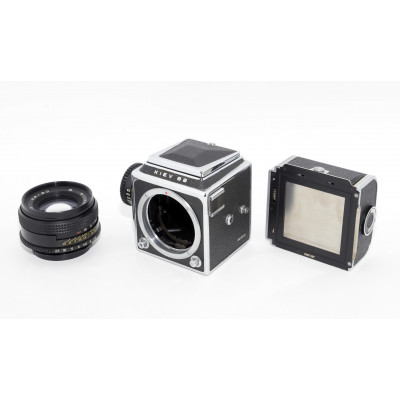CÁMARA MEDIO FORMATO KIEV 88 + VOLNA-3 80MM 2.8 +PRISMA