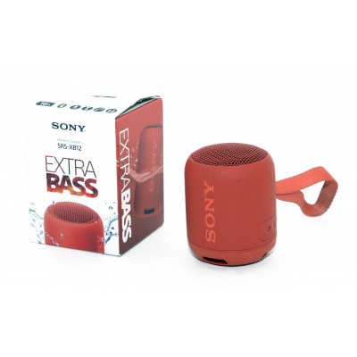 ALTAVOZ BLUETOOTH SONY SRS-XB12 ROJO