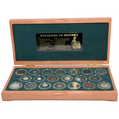 COLECCIÓN MONEDAS "TESTIGOS DE LA HISTORIA" 20 MONEDAS ORIGINALES