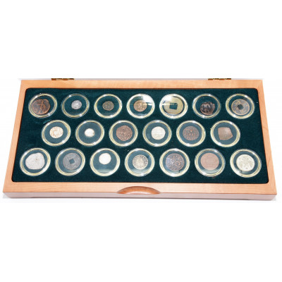 COLECCIÓN MONEDAS "TESTIGOS DE LA HISTORIA" 20 MONEDAS ORIGINALES