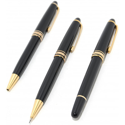 TRIO MONTBLANC PLUMA BOLI PORTAMINAS