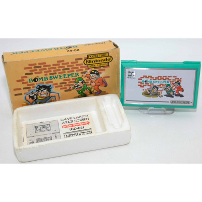 CONSOLA NINTENDO GAME WATCH BOMB SWEEPER BD-62
