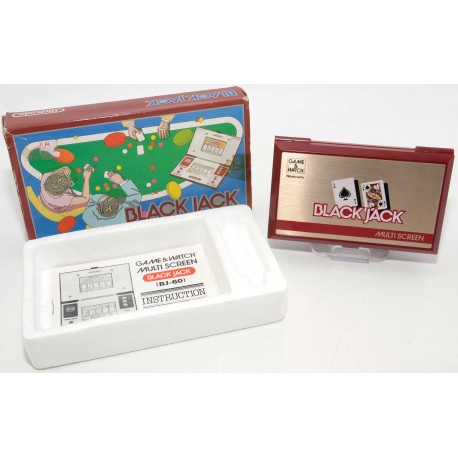 CONSOLA NINTENDO GAME WATCH BLACKJACK BJ-60