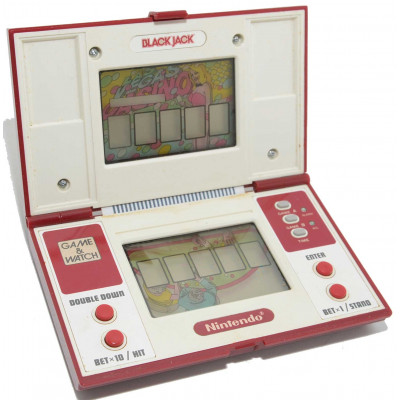 CONSOLA NINTENDO GAME WATCH BLACKJACK BJ-60