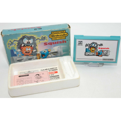 CONSOLA NINTENDO GAME WATCH SQUISH MG-61