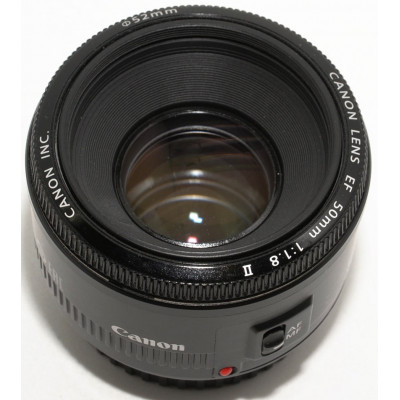 OBJETIVO CANON 50MM 1:1.8 II