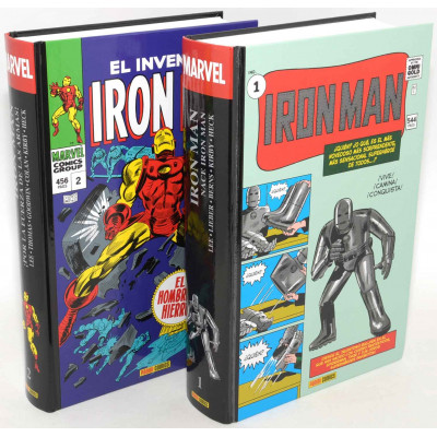 COLECCIÓN CÓMICS MARVEL IRON MAN 2 TOMOS