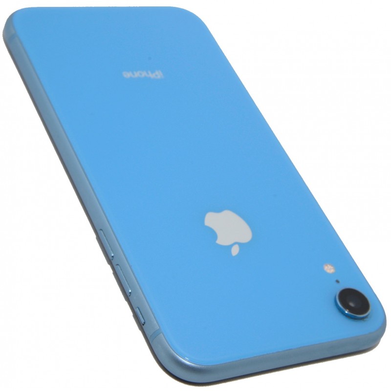 Apple iPhone XR 64GB color Azul, 6.1 HD, Chip A12 de segunda mano