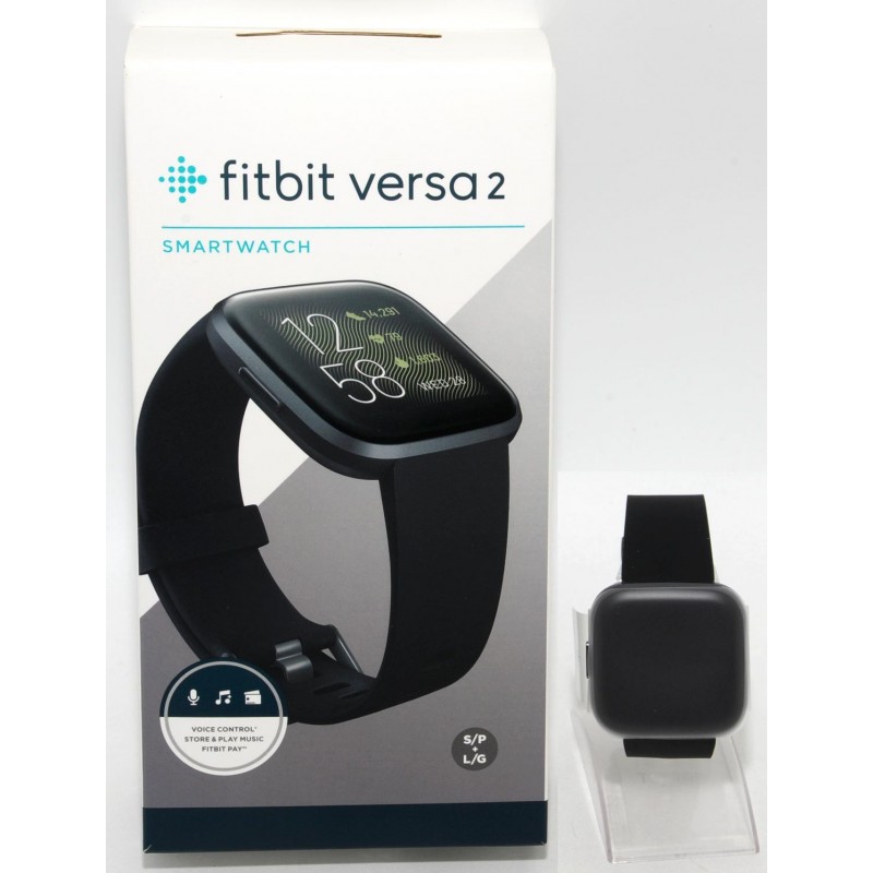 Reloj fitbit versa online negro