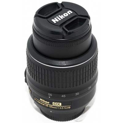 OBJETIVO NIKON 18-55 F3.5-5.6G VR DX