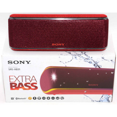 ALTAVOZ BLUETOOTH SONY SRS-XB31 ROJO