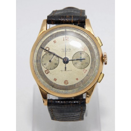RELOJ MECÁNICO TITUS LANDERON 48 ORO 18K