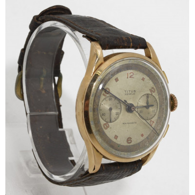 RELOJ MECÁNICO TITUS LANDERON 48 ORO 18K