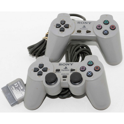 CONSOLA PS1 CON DOS MANDOS