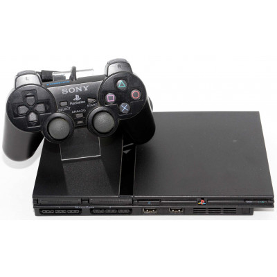 CONSOLA PS2 SLIM CON MANDO
