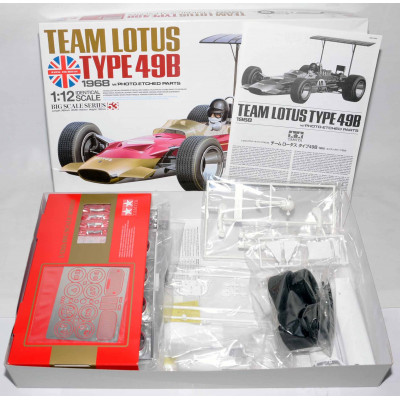 MAQUETA COCHE TAMIYA TEAM LOTUS TYPE 49B