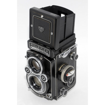 CÁMARA TLR FORMATO MEDIO ROLLEIFLEX 3.5F PLANAR 75MM 3.5 CON FUNDA
